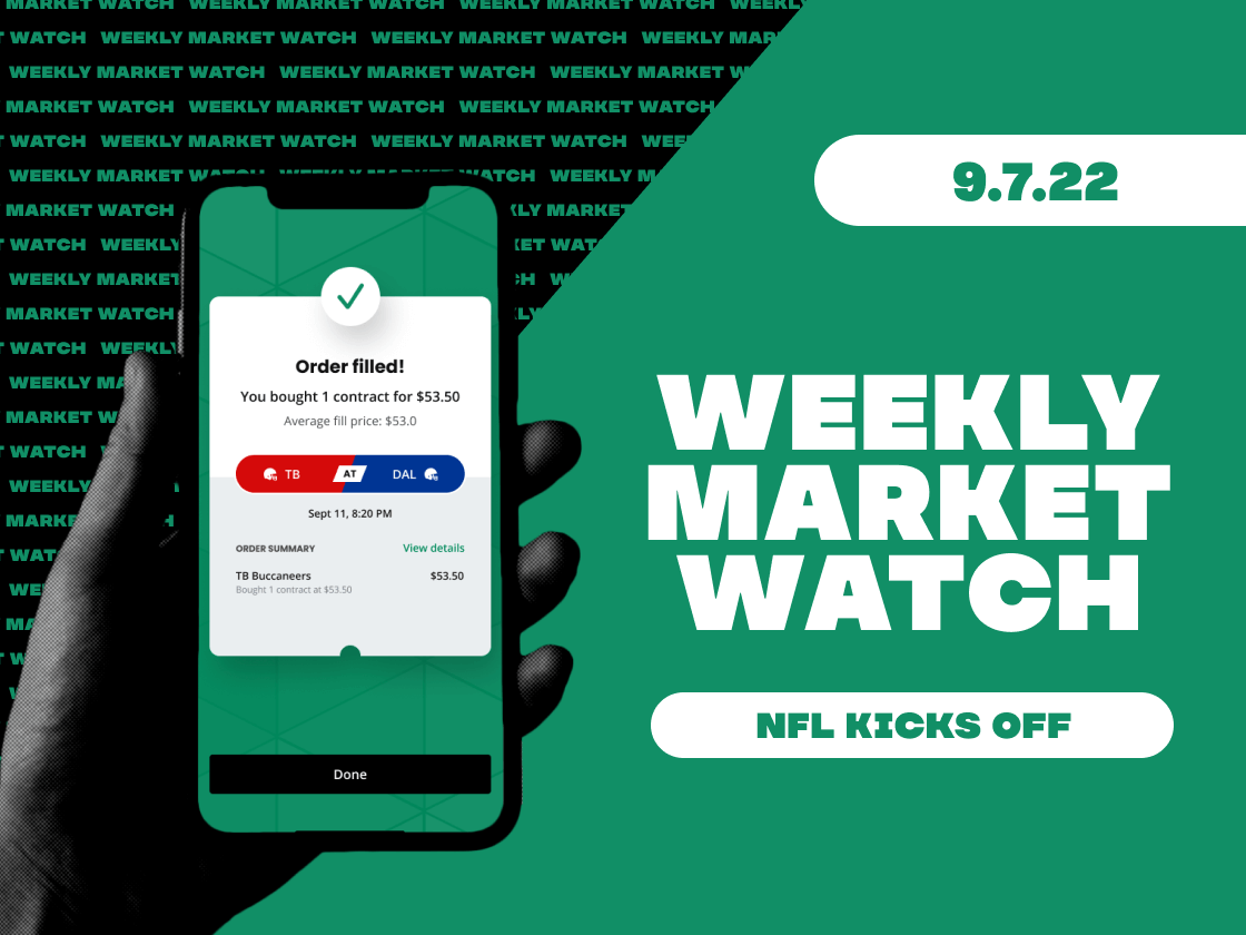 Weekly Market Watch: NFL Kicks Off