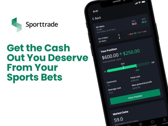 Thumbnail for sports betting exchange giving you a better cash out option than a sportsbook.
